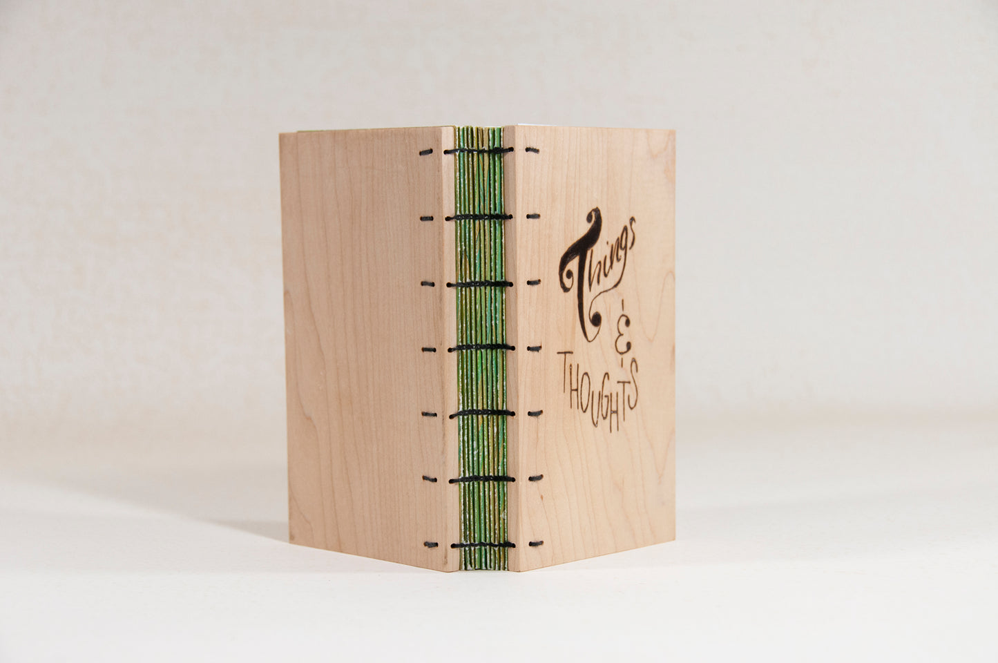 Mel the Maker - Burned Wood Journal