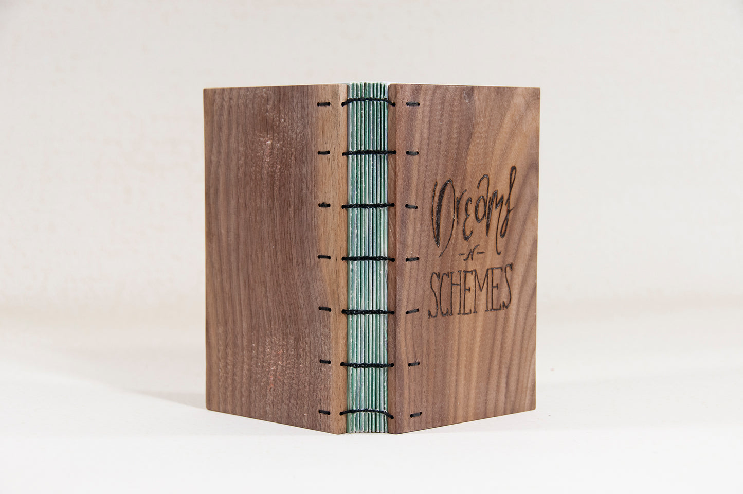 Mel the Maker - Burned Wood Journal
