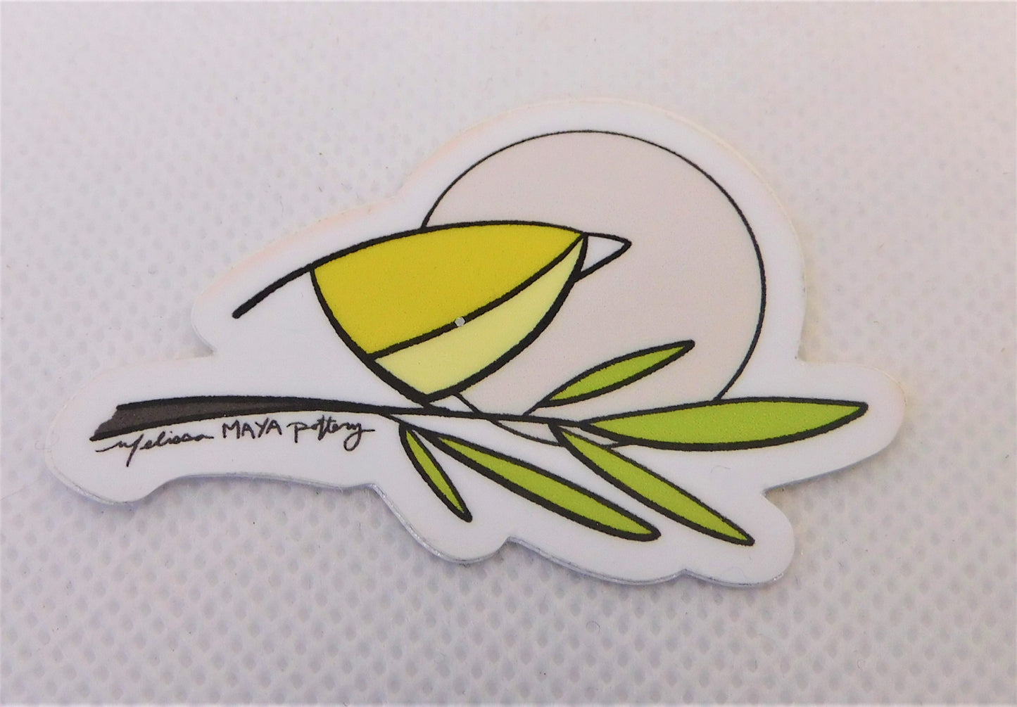 Maya Rumsey - Small Yellow Bird Sticker