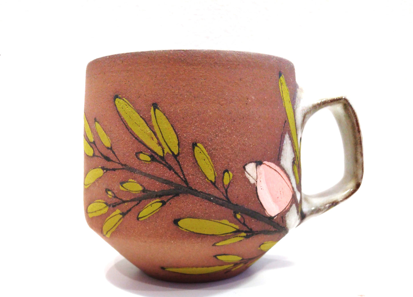 Maya Rumsey - Pink Moon Bird Mug
