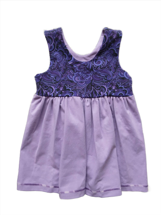 SOME Threads - Purple Swirls Tank Top