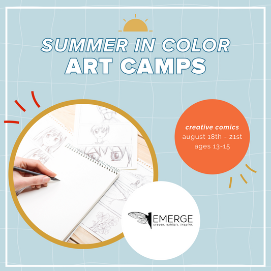Creative Comics | Summer Camp | Ages 13 - 15 | August 18th - 21st