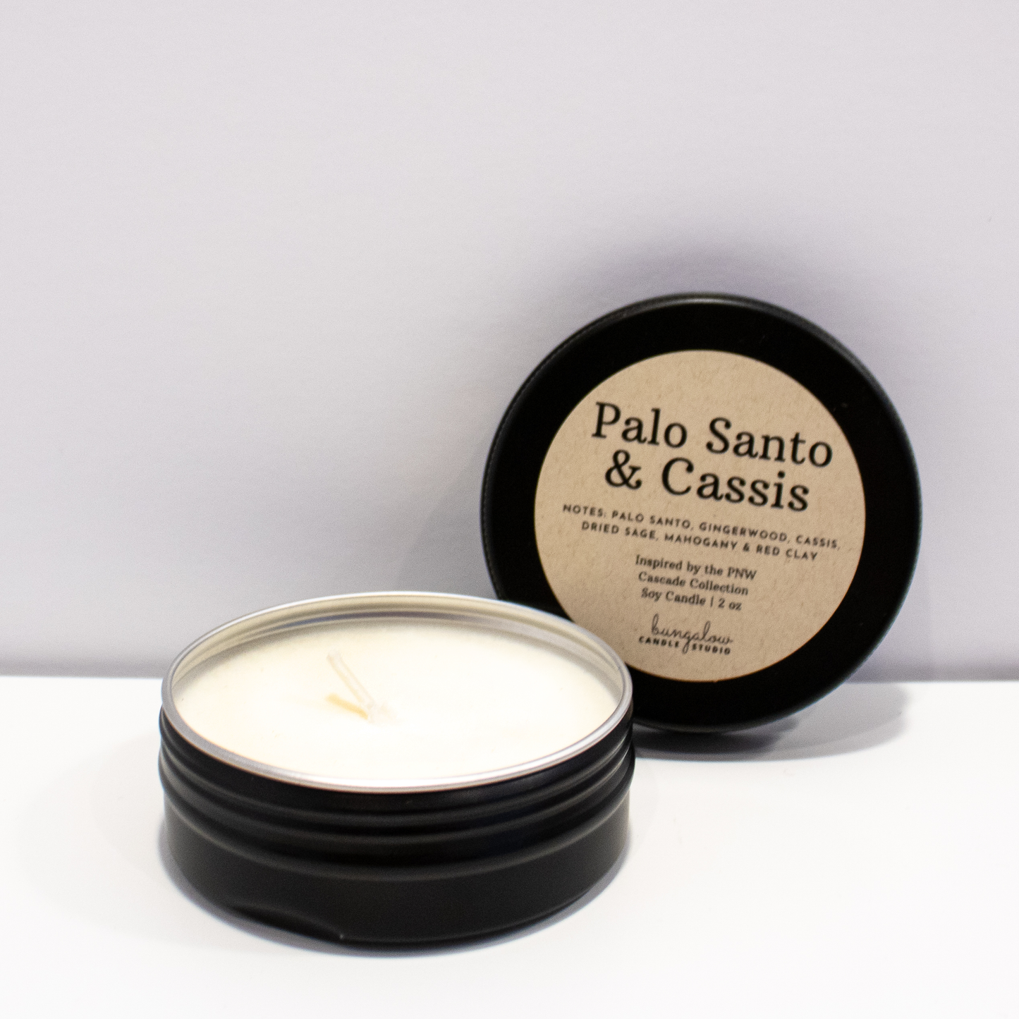 Bungalow Candle Studio - Palo Santo & Cassis