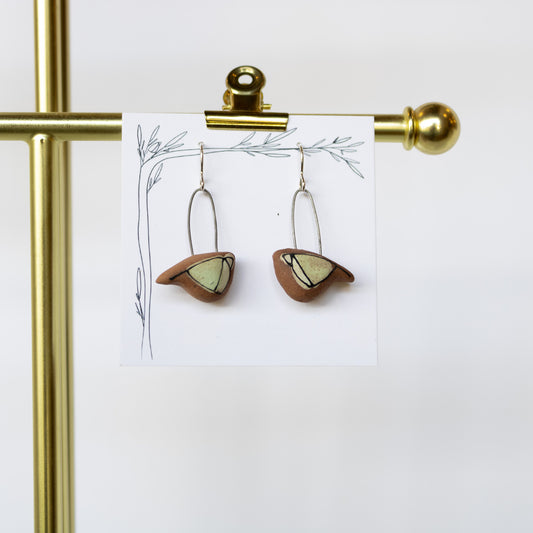 Maya Rumsey - Hanging Bird Earrings