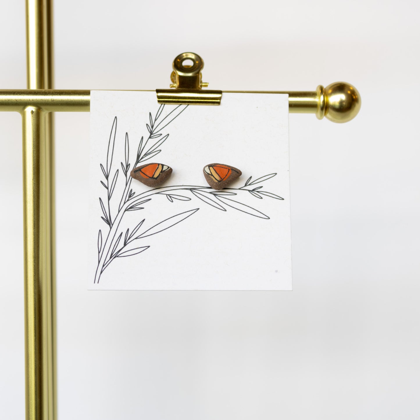 Maya Rumsey - Tiny Stud Bird Earrings