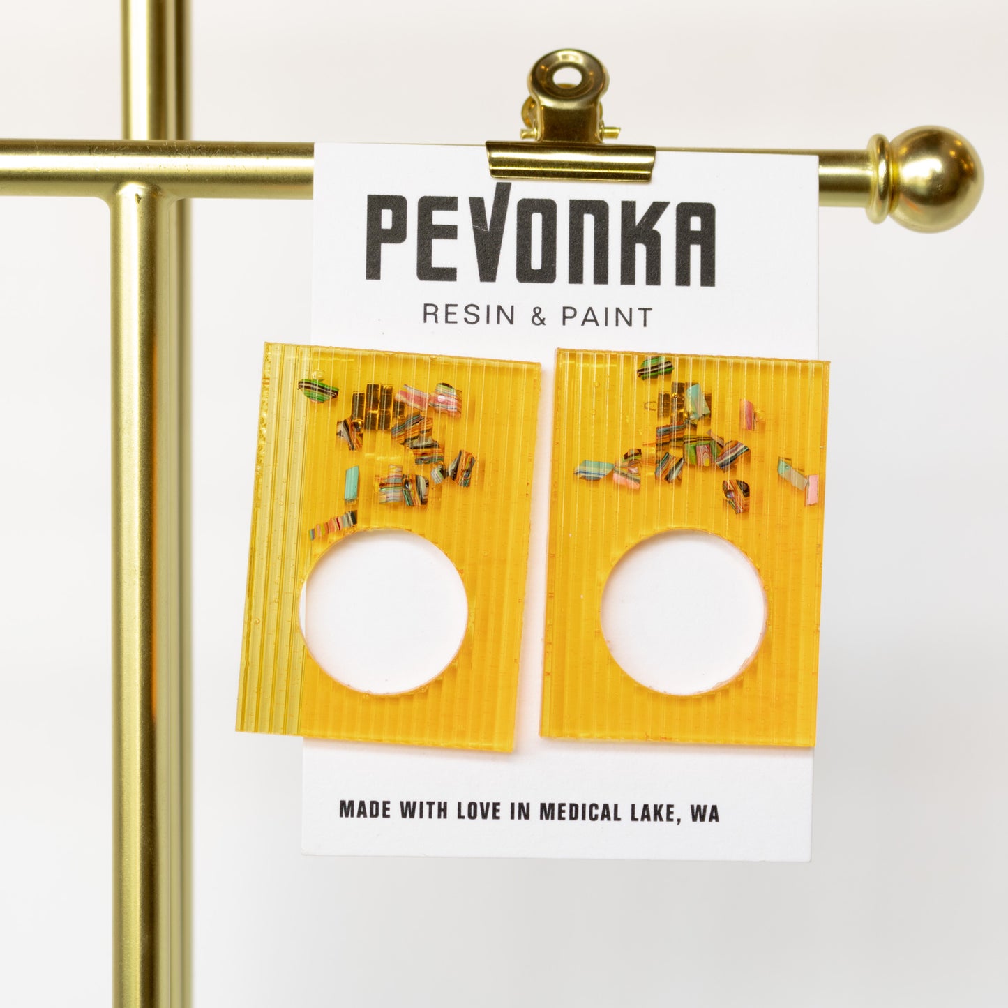 Gwyn Pevonka - Geo Cutout Earrings