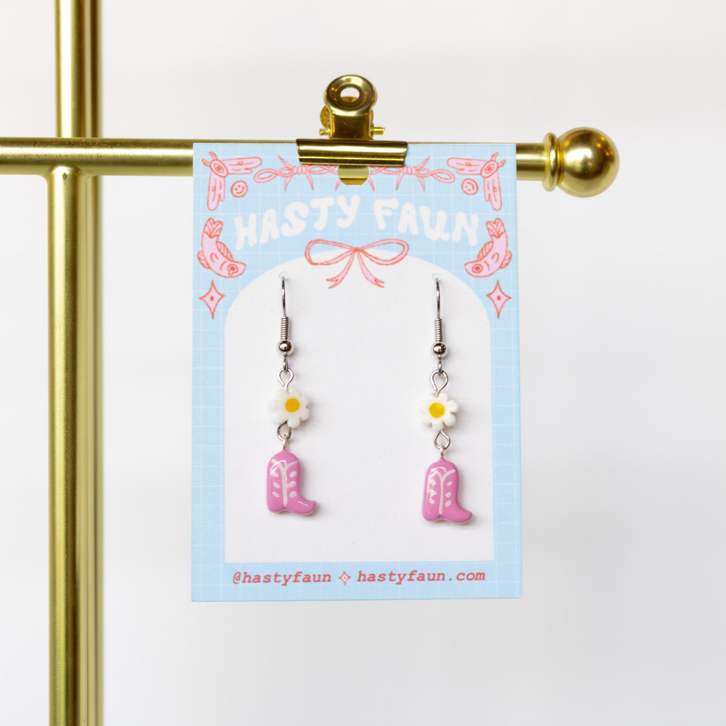 Hasty Faun - Little Boot Earrings