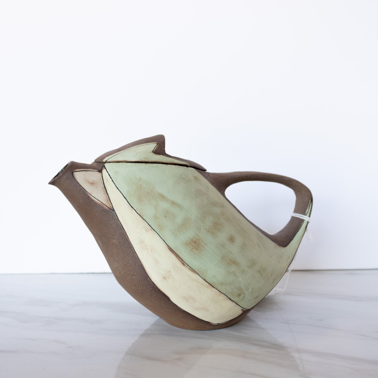 Maya Rumsey - Light Blue Bird Teapot