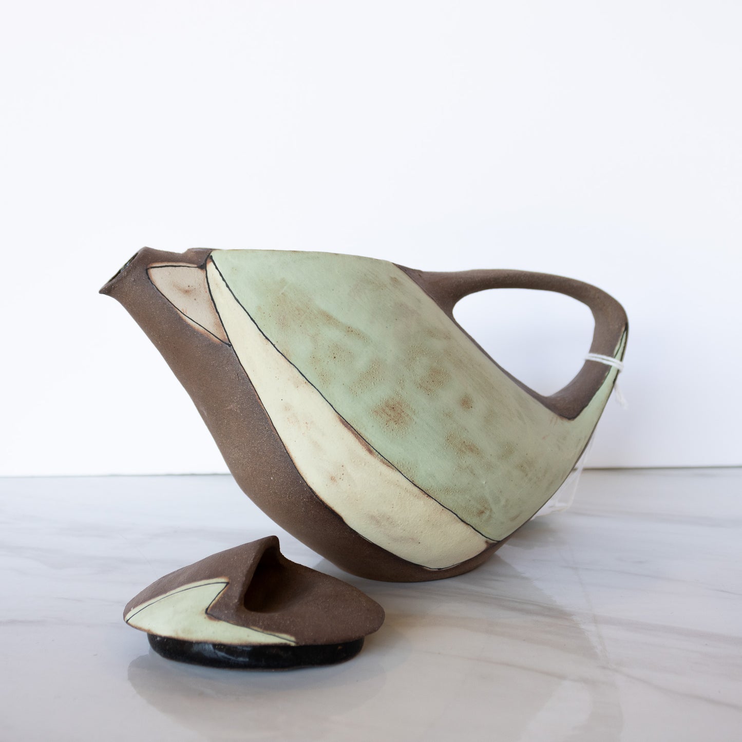 Maya Rumsey - Light Blue Bird Teapot