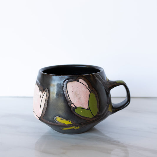 Maya Rumsey - Black Magnolia Mug