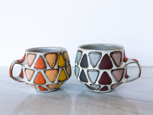 Maya Rumsey - Rainbow Triangle Mug