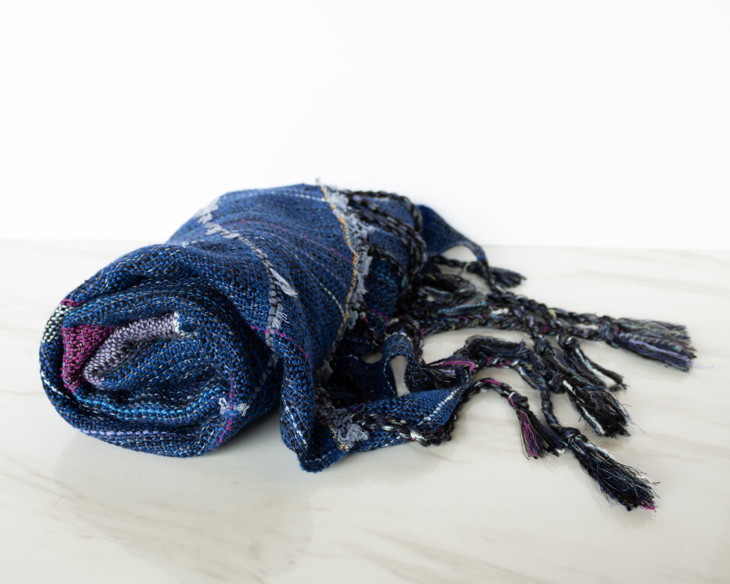 Blue LuPine Fibers - Pashmina Style Wrap Scarf