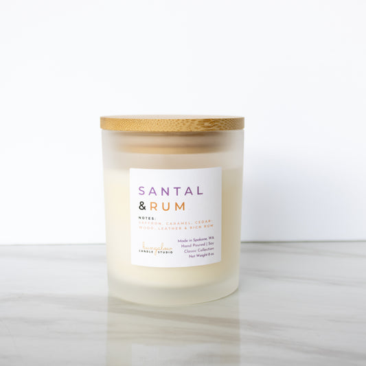 Bungalow Candle Studio - Santal & Rum