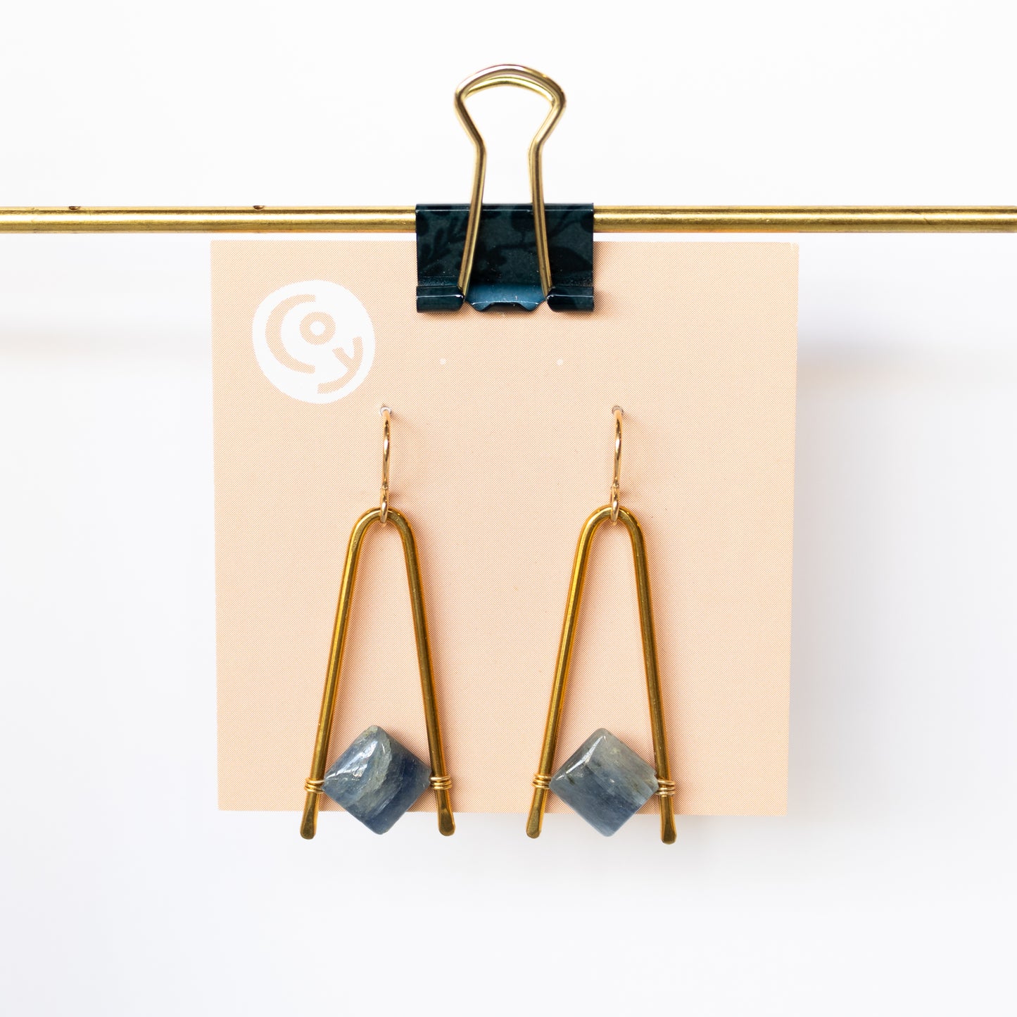 Coy Jewelry - Kyanite Drop Earrings