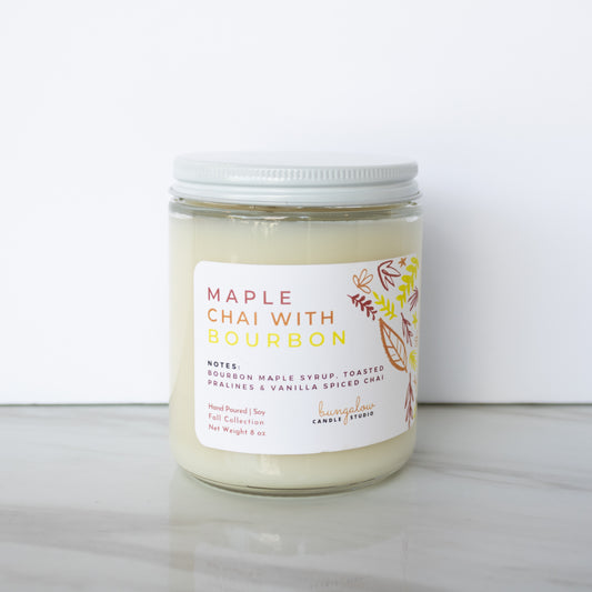 Bungalow Candle Studio - Maple Chai with Bourbon