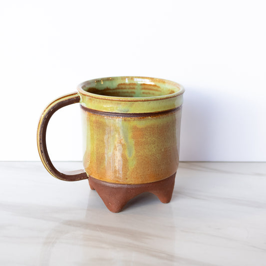 Louise Schollaert - Small Green Footed Mug