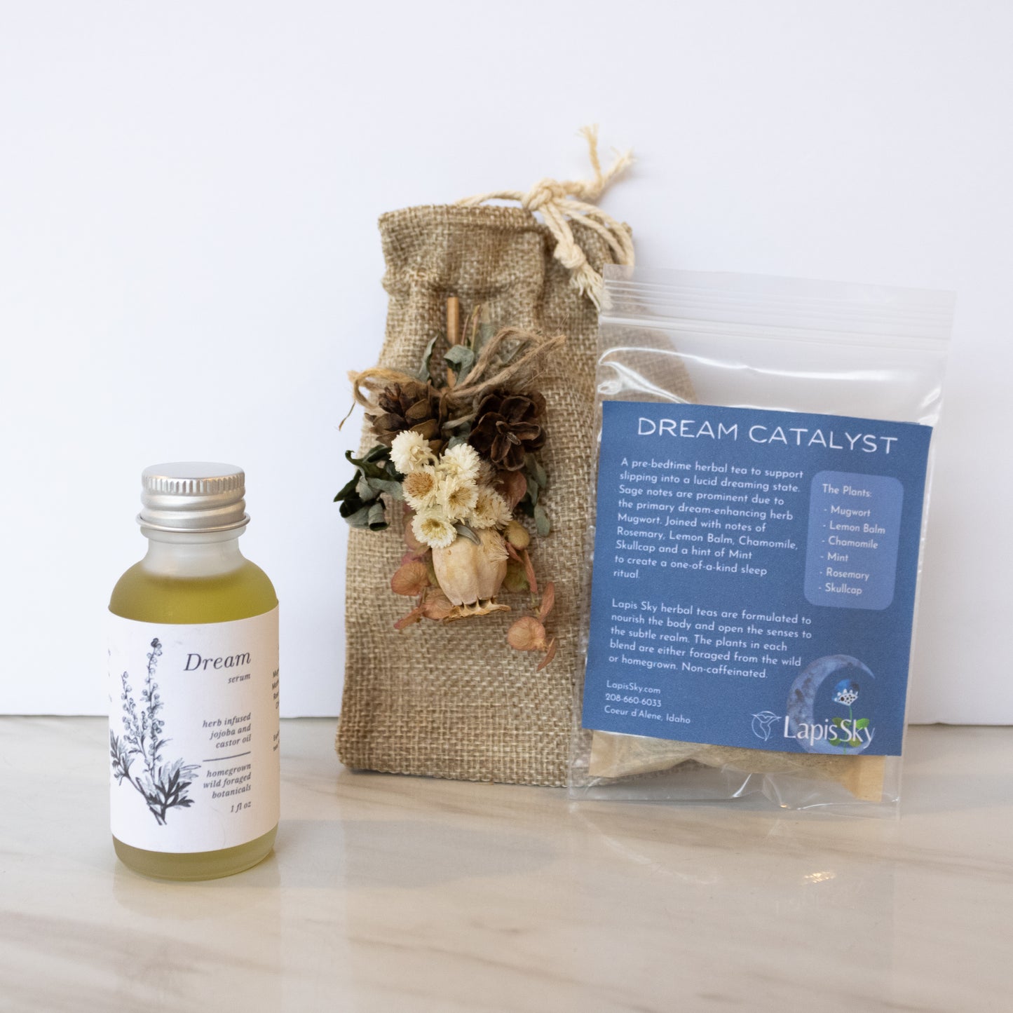 Lapis Sky - Botanical Gift Bag