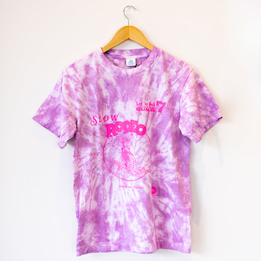 Seven Hawks - "Slow Rodeo" Shirt (Pink Tie-Dye)