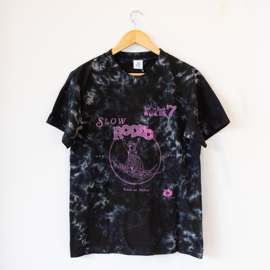 Seven Hawks - "Slow Rodeo" Shirt (Black Tie-Dye)