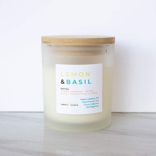 Bungalow Candle Studio - Lemon & Basil