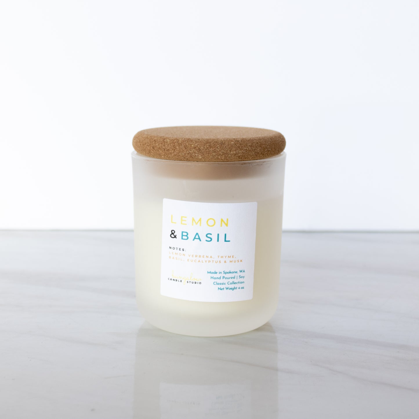 Bungalow Candle Studio - Lemon & Basil