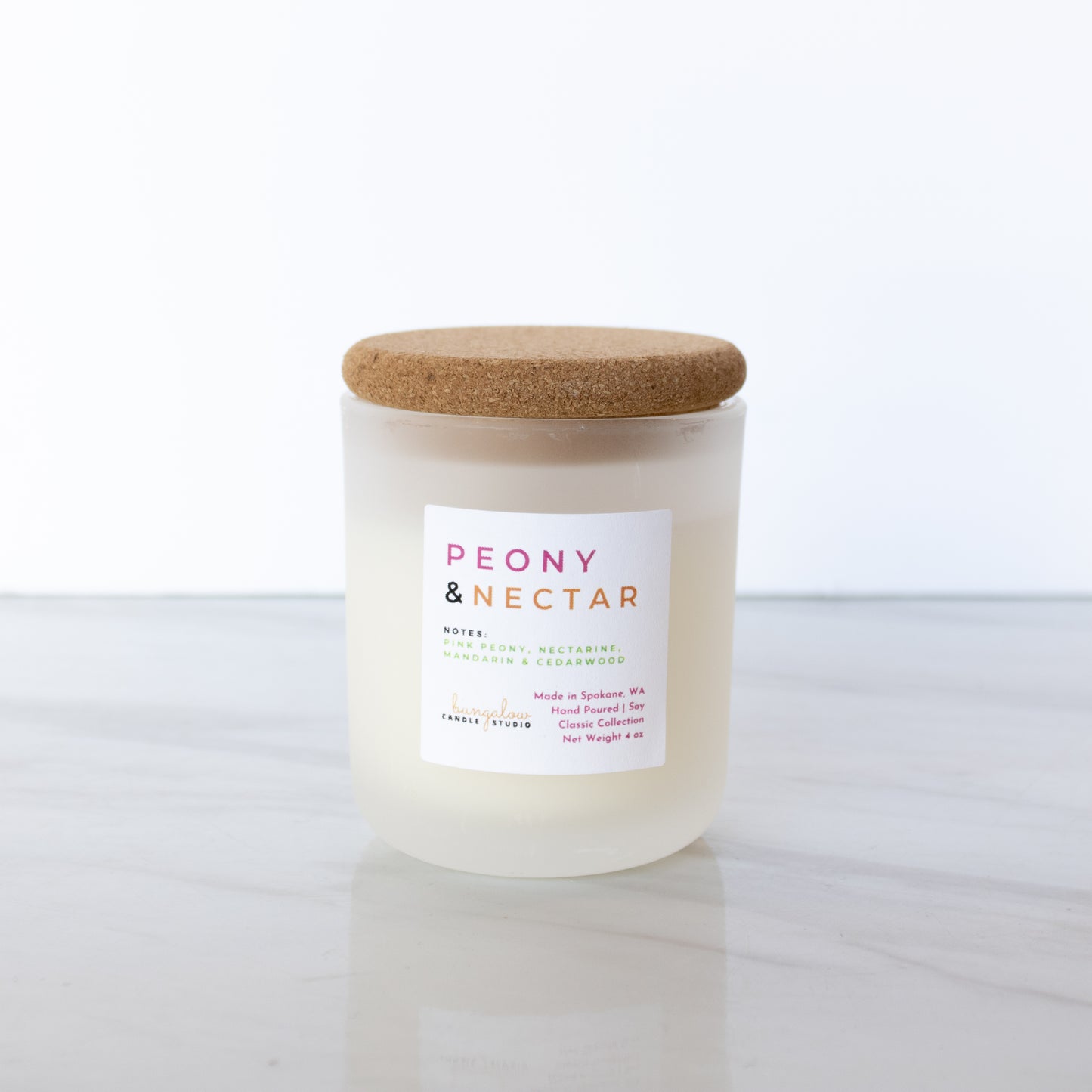 Bungalow Candle Studio - Peony & Nectar