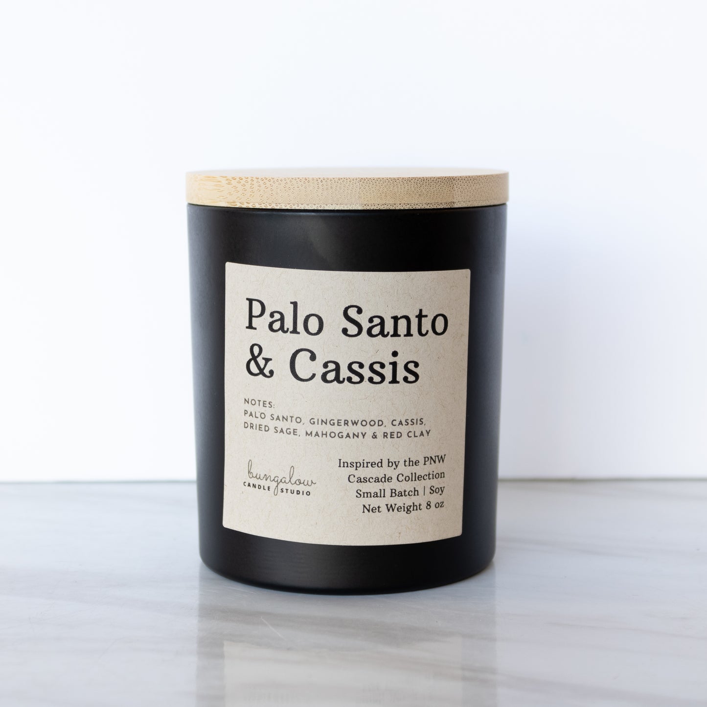 Bungalow Candle Studio - Palo Santo & Cassis