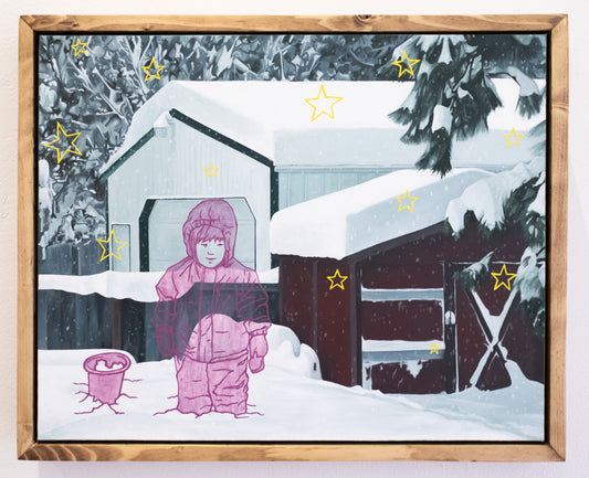 Jaiden Haley - Backyard Snow & Licking Street Sign Poles