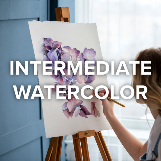 Intermediate Watercolor | MacKenzie | November 16th - December 7th