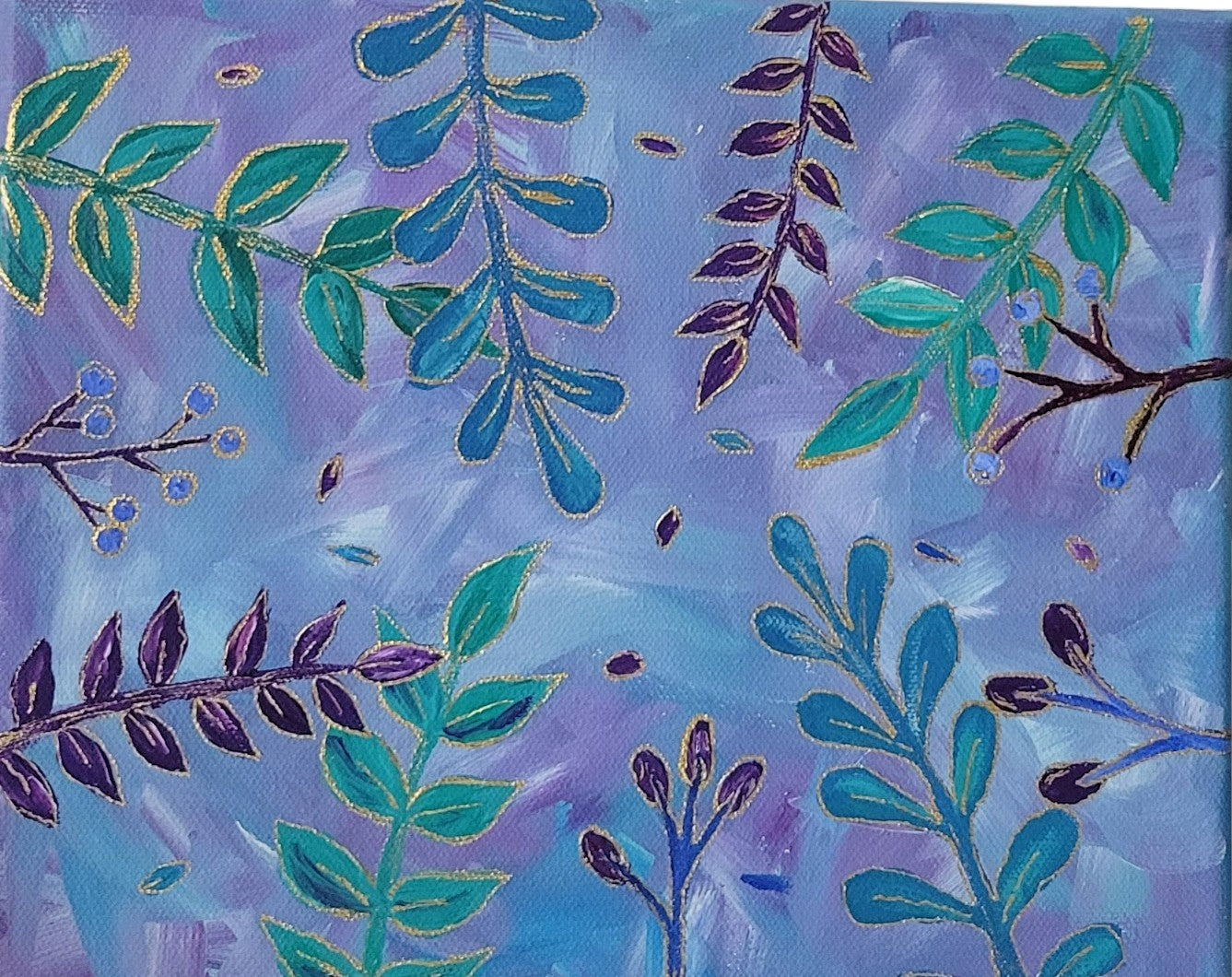 Christa Mattocks - Purple Leaves