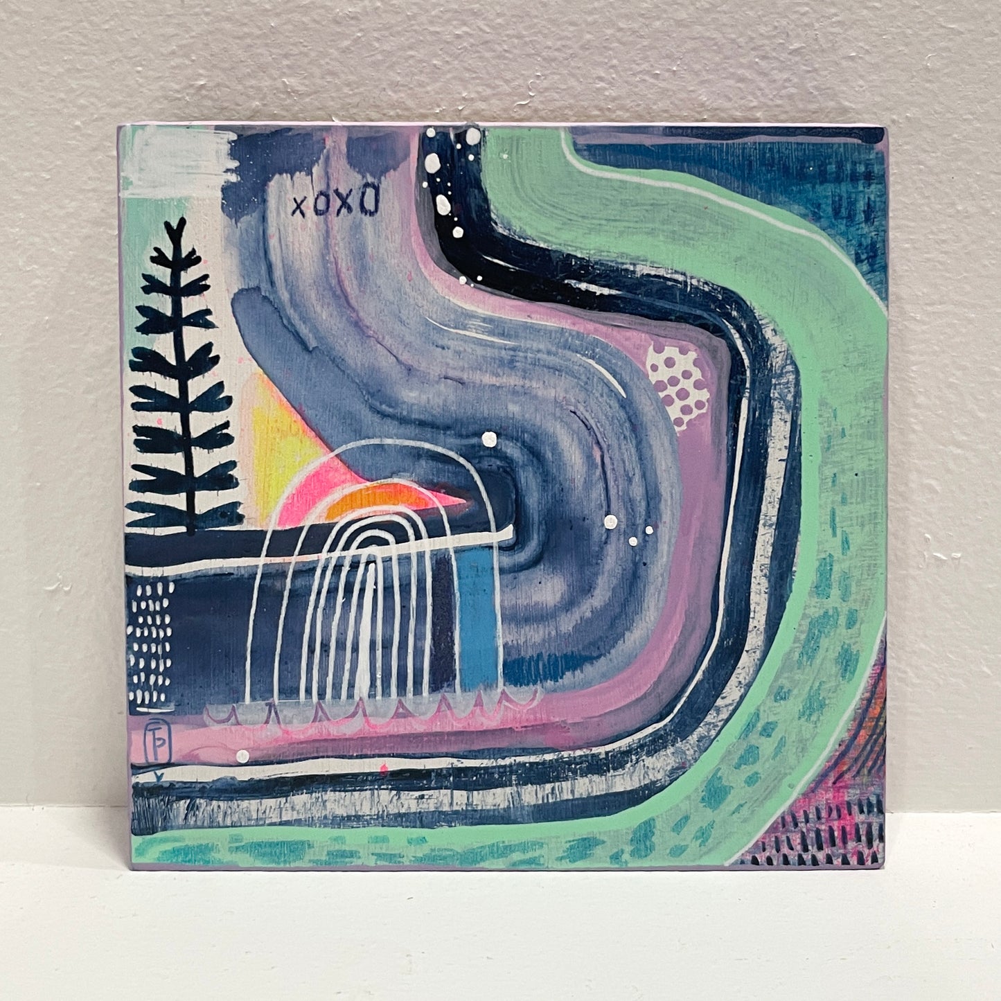 Tiffany Patterson - Mini Abstract Paintings