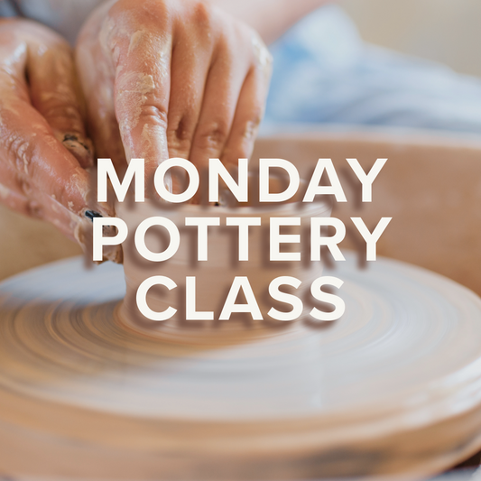 Monday Pottery Class | Erik | September 8th - October 13th