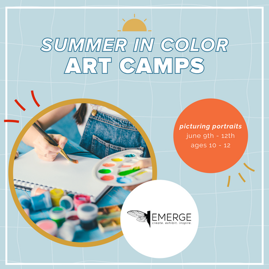 Picturing Portraits | Summer Camp | Ages 10 - 12 | June 9th - 12th