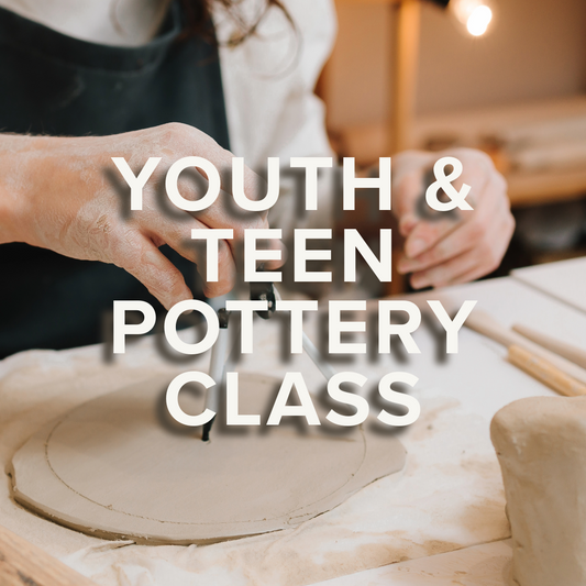 Youth Pottery Class | Ages 8-15 | Kelli | April 22nd & 29th
