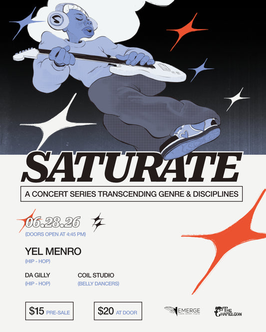 Saturate: A Concert Series | The Chameleon | June 28th