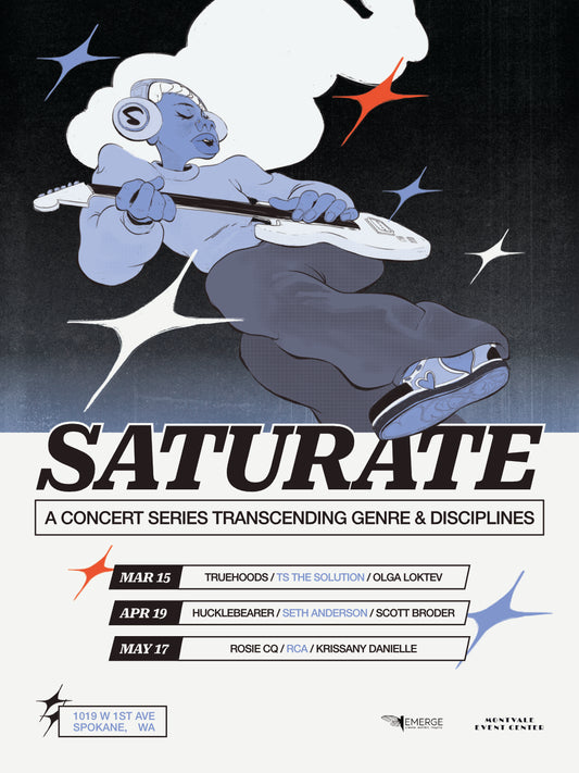 Saturate: A Concert Series | Montvale Event Center | May 17th