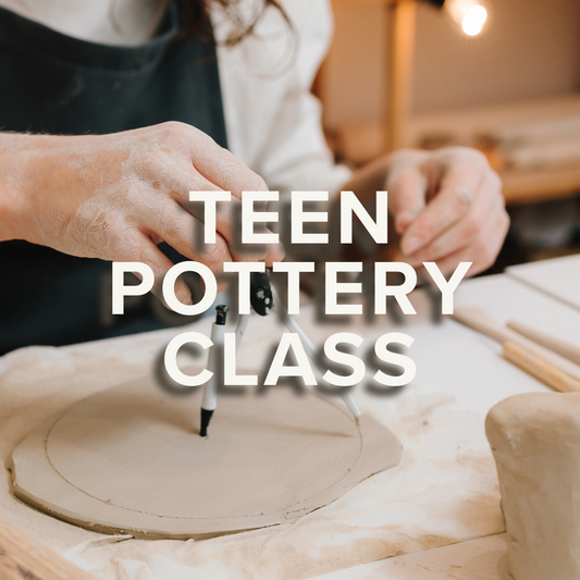 Teen Pottery | Ages 12 - 15 | Kelli | May 16th - June 6th