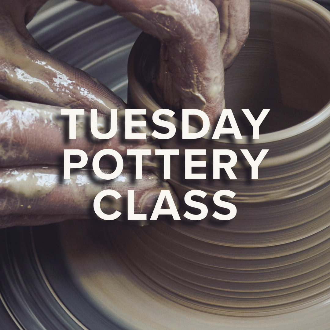 Tuesday Wheel Throwing Pottery Class | Erik | September 15th - October 20th