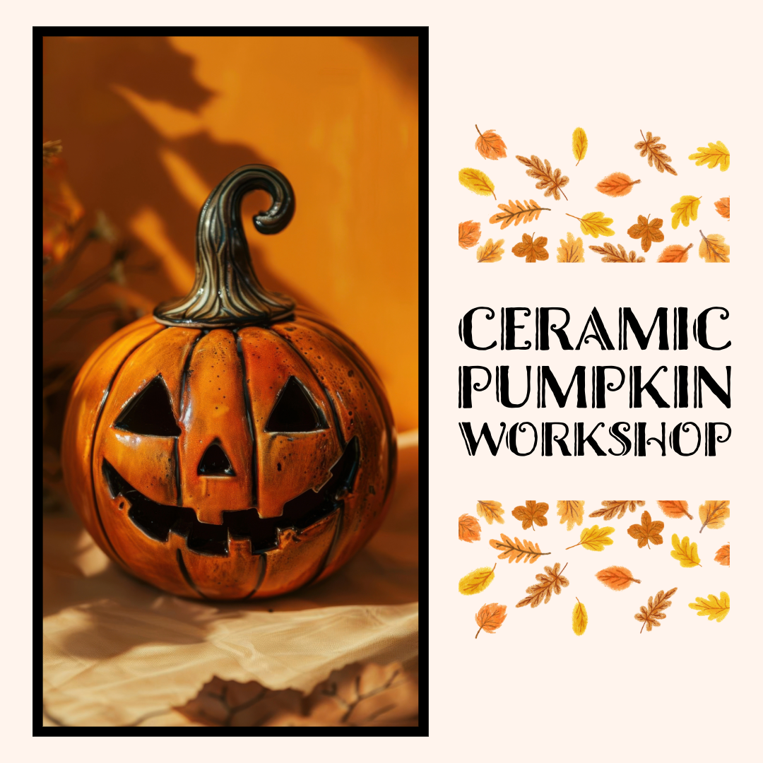 Ceramic Pumpkin Workshop | Ages 12+ | Erik | October 8th