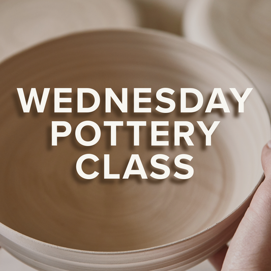 Wednesday Pottery Class | Erik | June 4th - July 16th