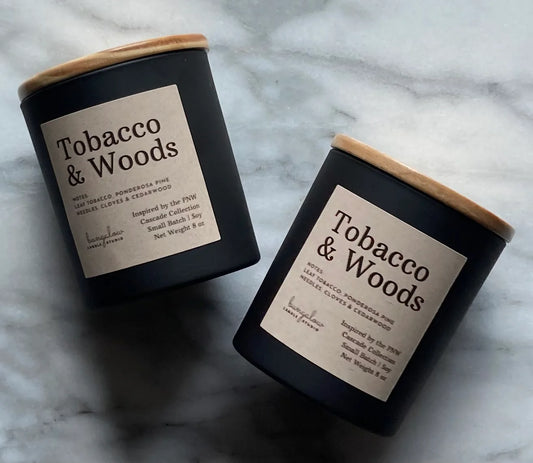 Bungalow Candle Studio - Tobacco & Woods