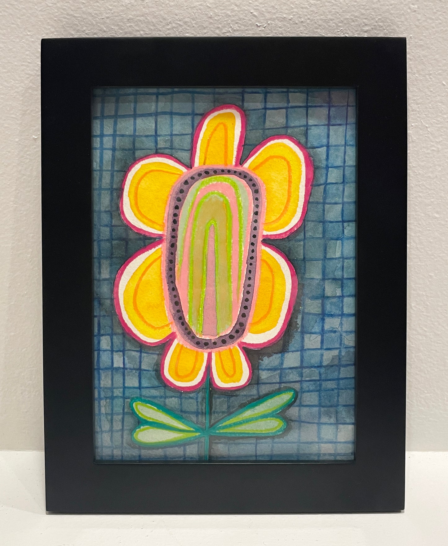 Tiffany Patterson - Framed Flower Painting