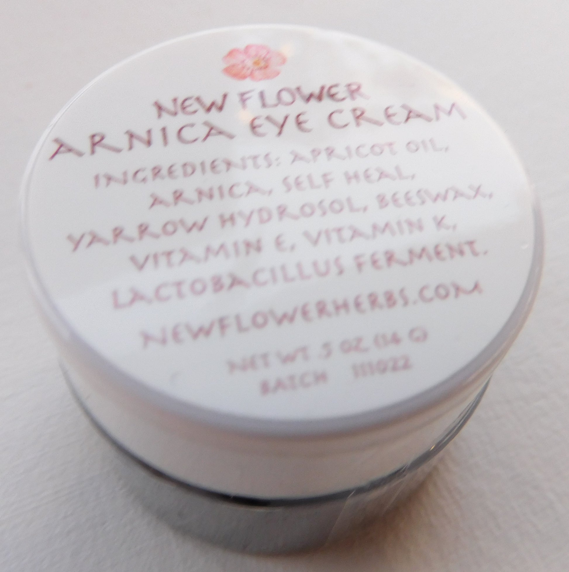 New Flower Arnica Eye Cream Emerge CDA