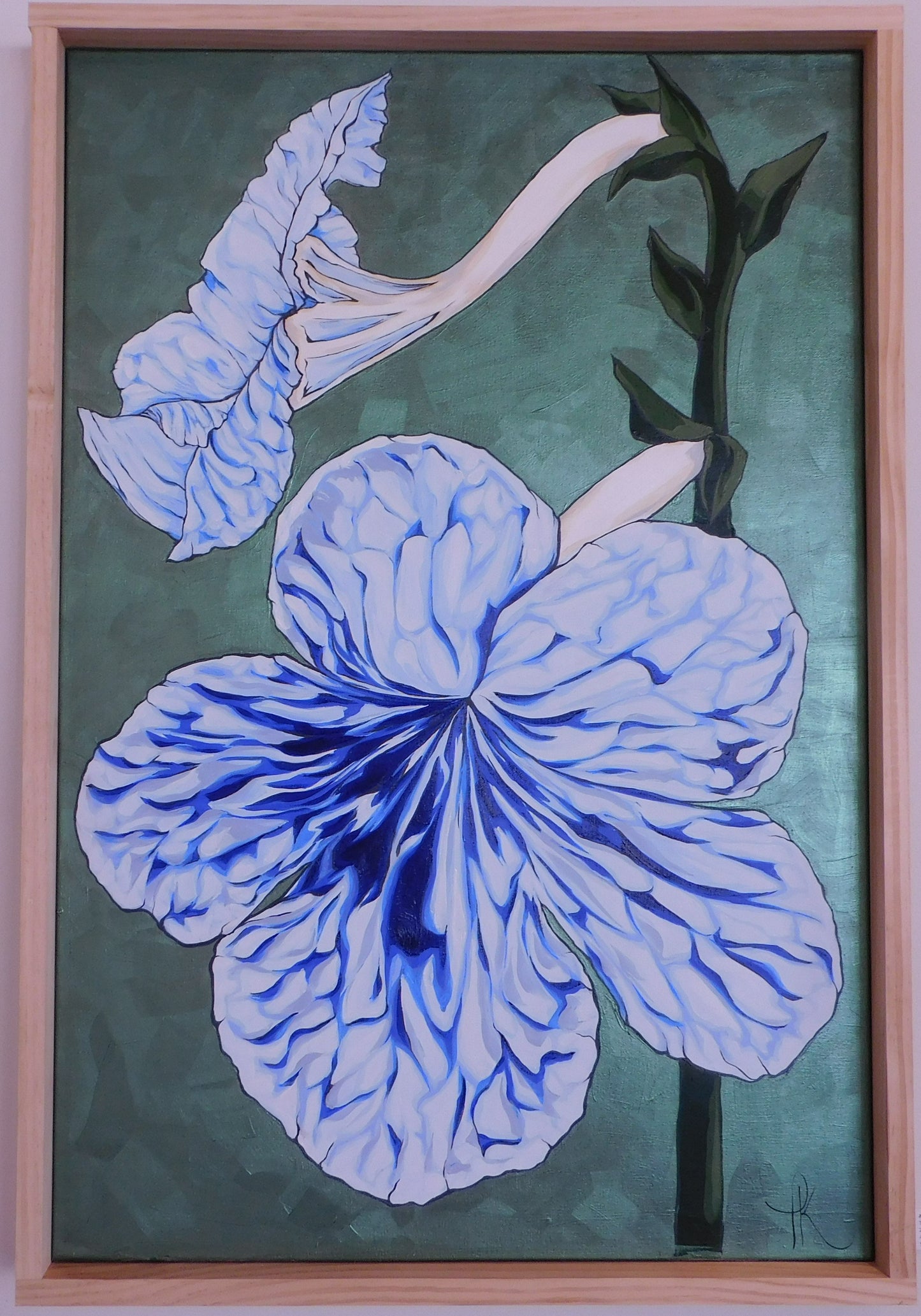 Toby Keough - Blue flowers for mom