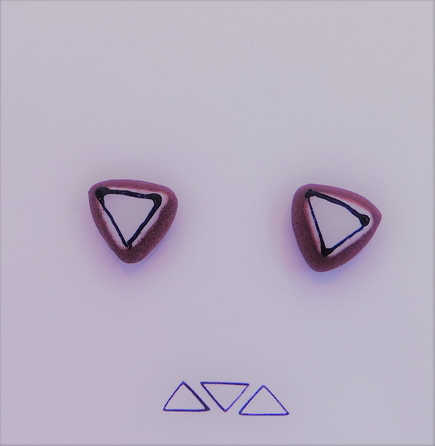 Maya Rumsey - Simple Triangle Earrings