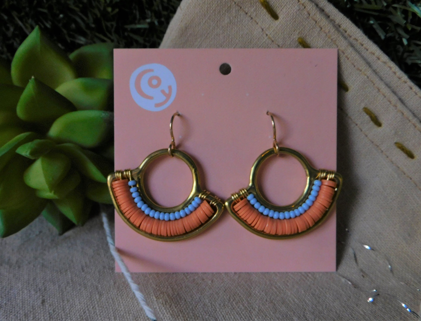 Coy Jewelry - Fiesta Fan Earrings