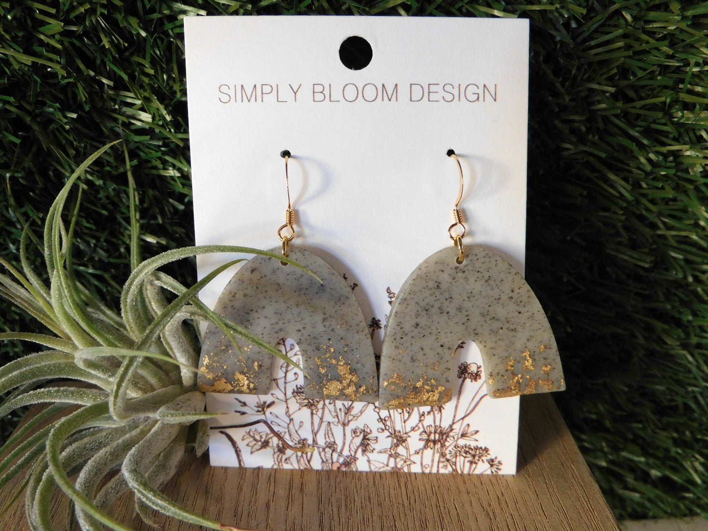 Simply Bloom - Granite with Gold Leaf Arches