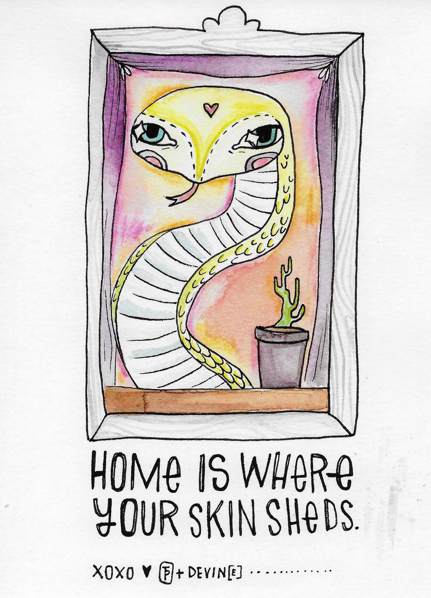 Tiffany Patterson - Home is Where Your Skin Sheds