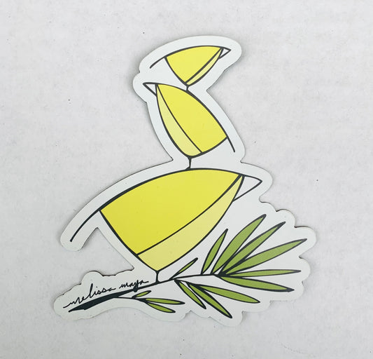 Maya Rumsey - Yellow Birds Magnet