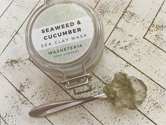 Washeteria Soap Co. - Seaweed & Cucumber Face Mask
